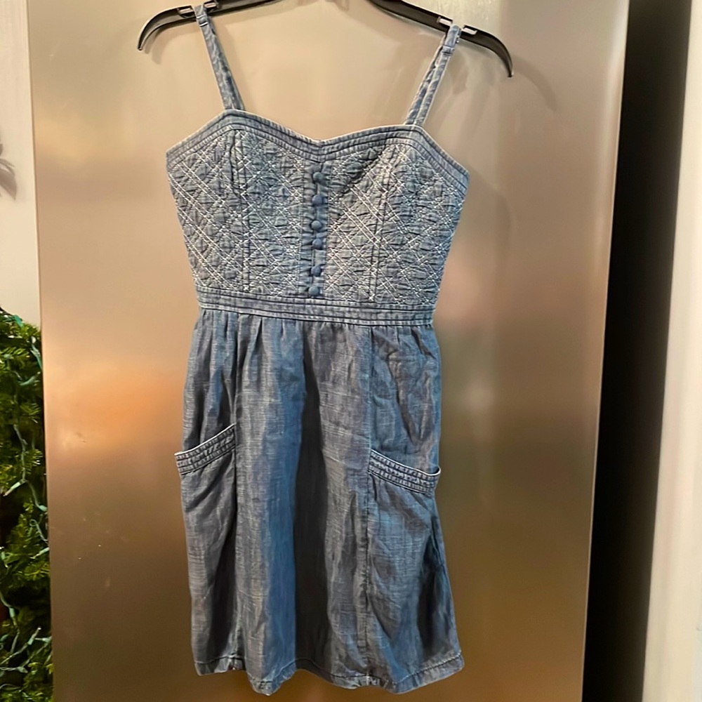 American Eagle denium sun dress size 2 Y2K